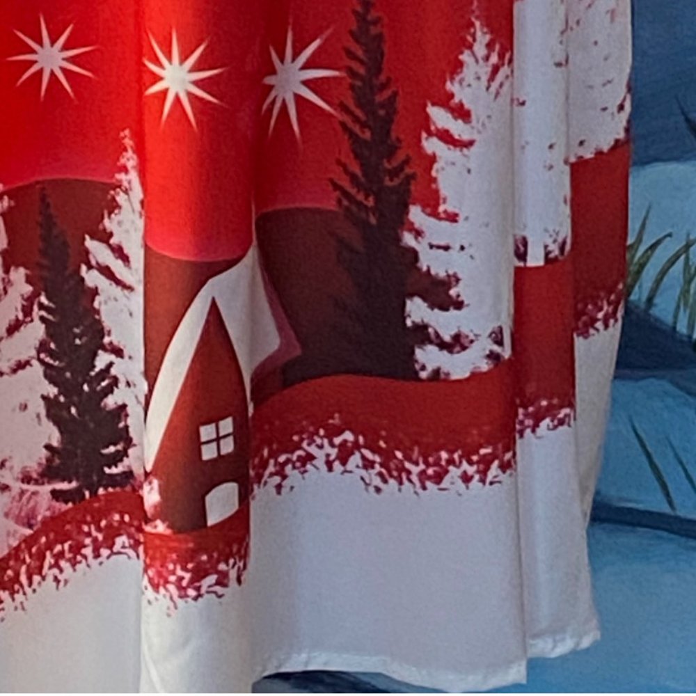 Santa Claus Vintage Style Christmas Dress Size Small - Picture 7 of 13